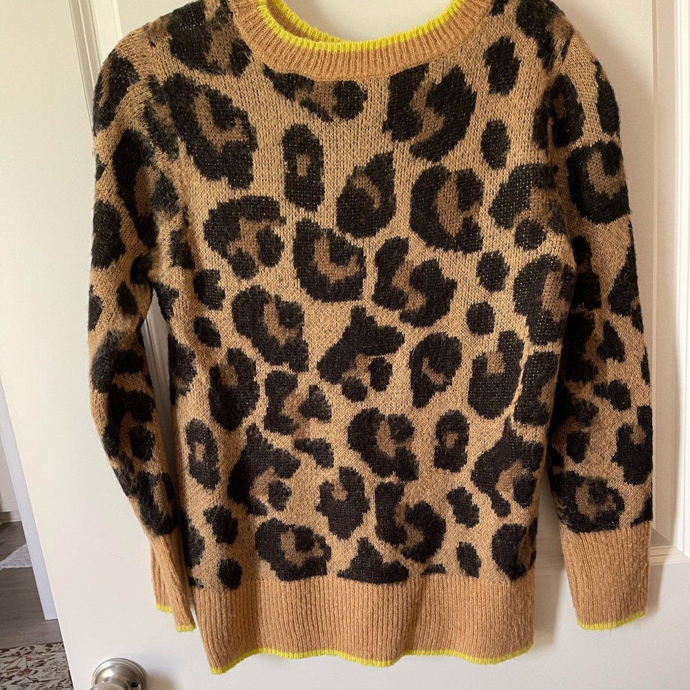 Cheetah sweater